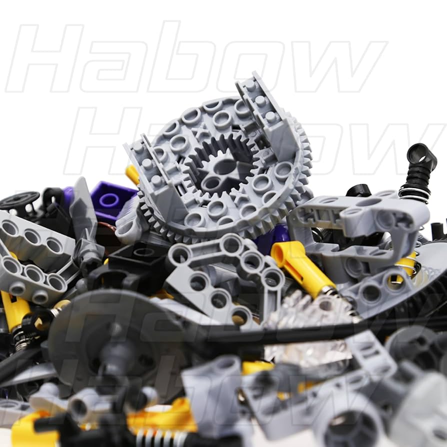 Amazon.co.jp: Habow 192個のテクニックパーツ。レゴ